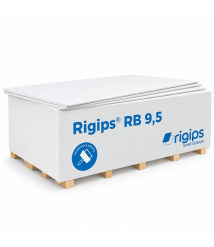 Placa gips-carton Rigips RB, tip A, 9.5 x 1200 x 2000 mm Placa gips-carton Rigips RB, tip A, 9.5 x 1200 x 2000 mm